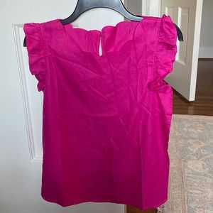 Hot pink blouse